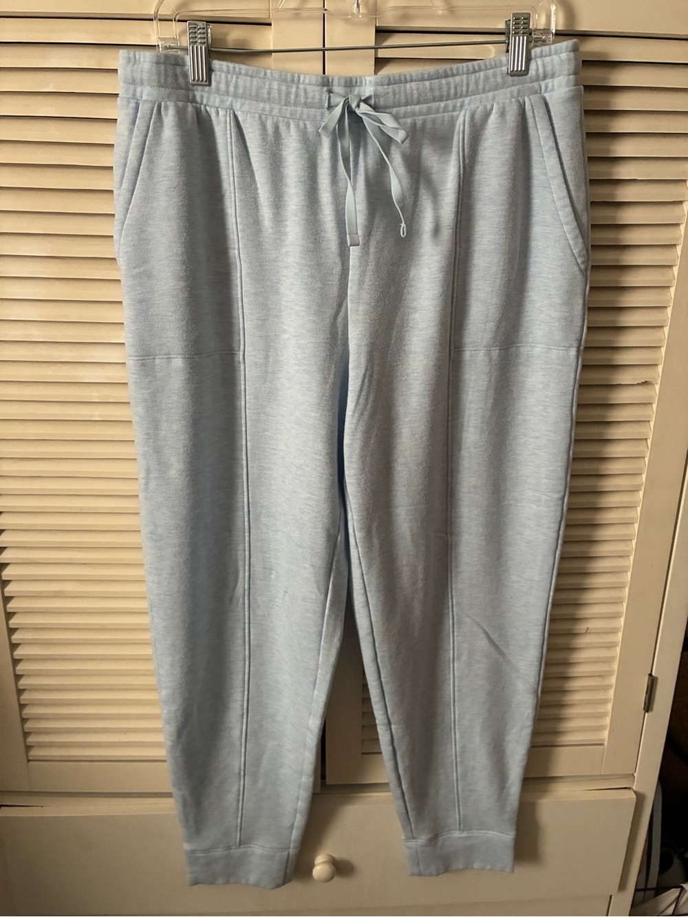 Light Blue Turtleneck Sweatshirt & Jogger Set - Women - Picture 5 of 6